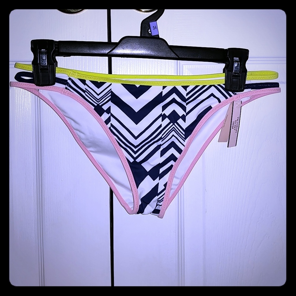 NWT VS swim bikini bottom sz M